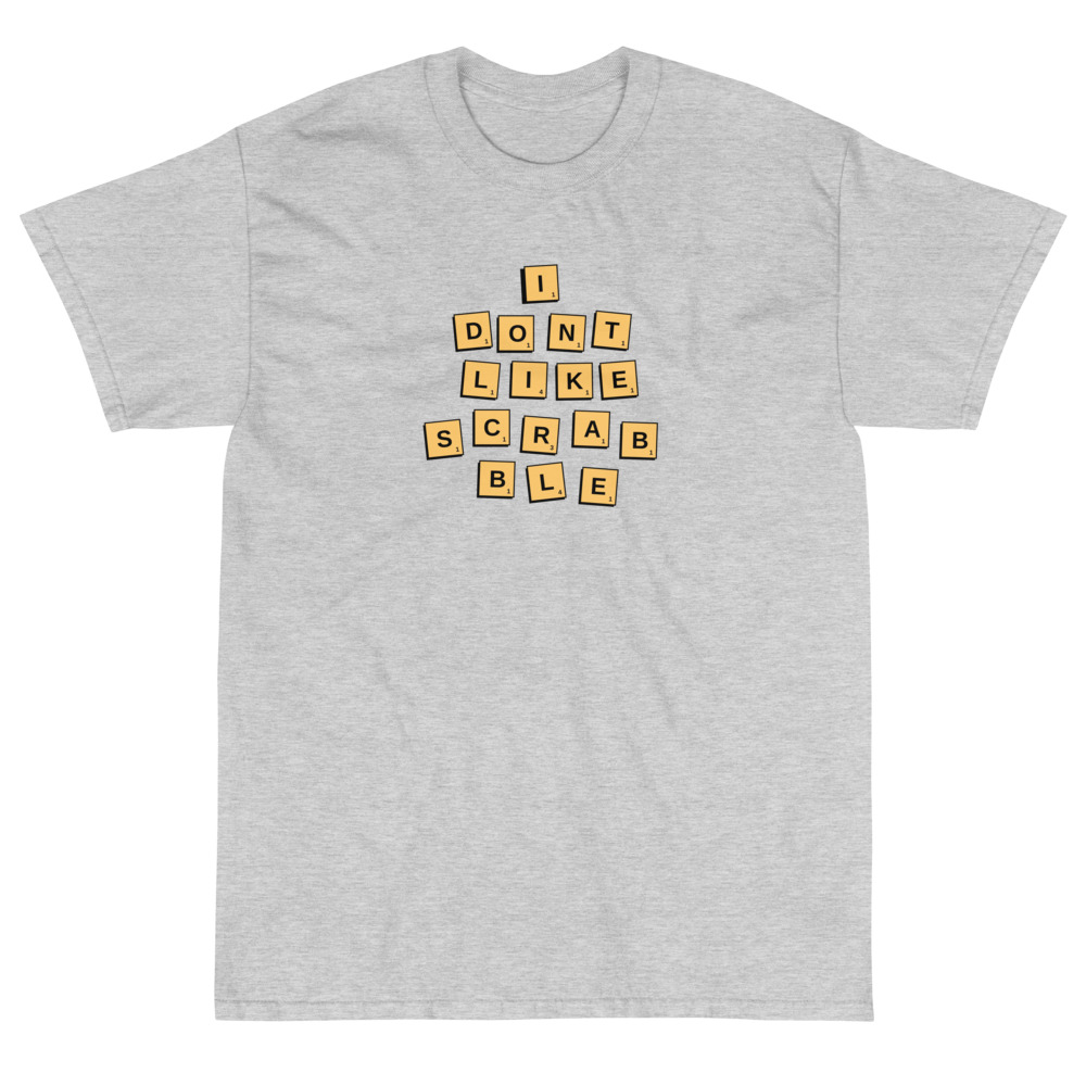  Custom Funny Graphic T Shirts for Men M Scrabble